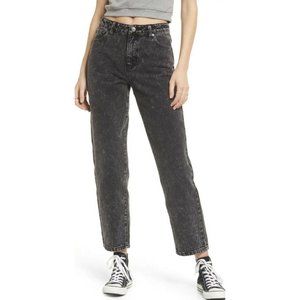 bp Mom Jeans High Waist Distressed Black Size 29 NWT